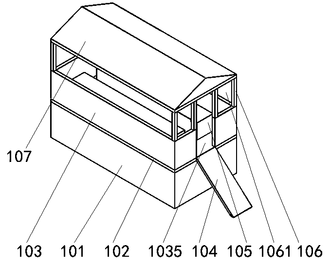 Air purification device for henhouse