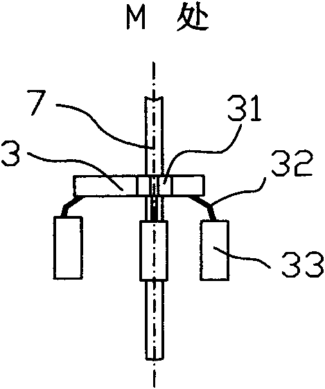 Guiding device of counterweight housing of elevator