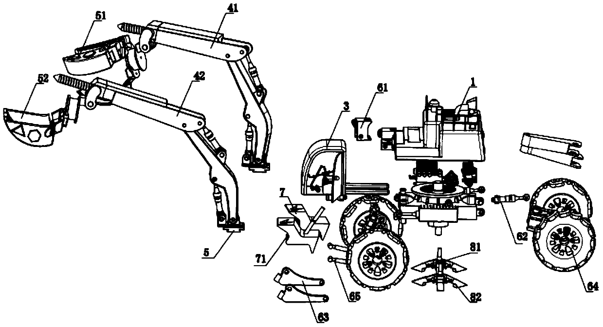 A safety engineering vehicle