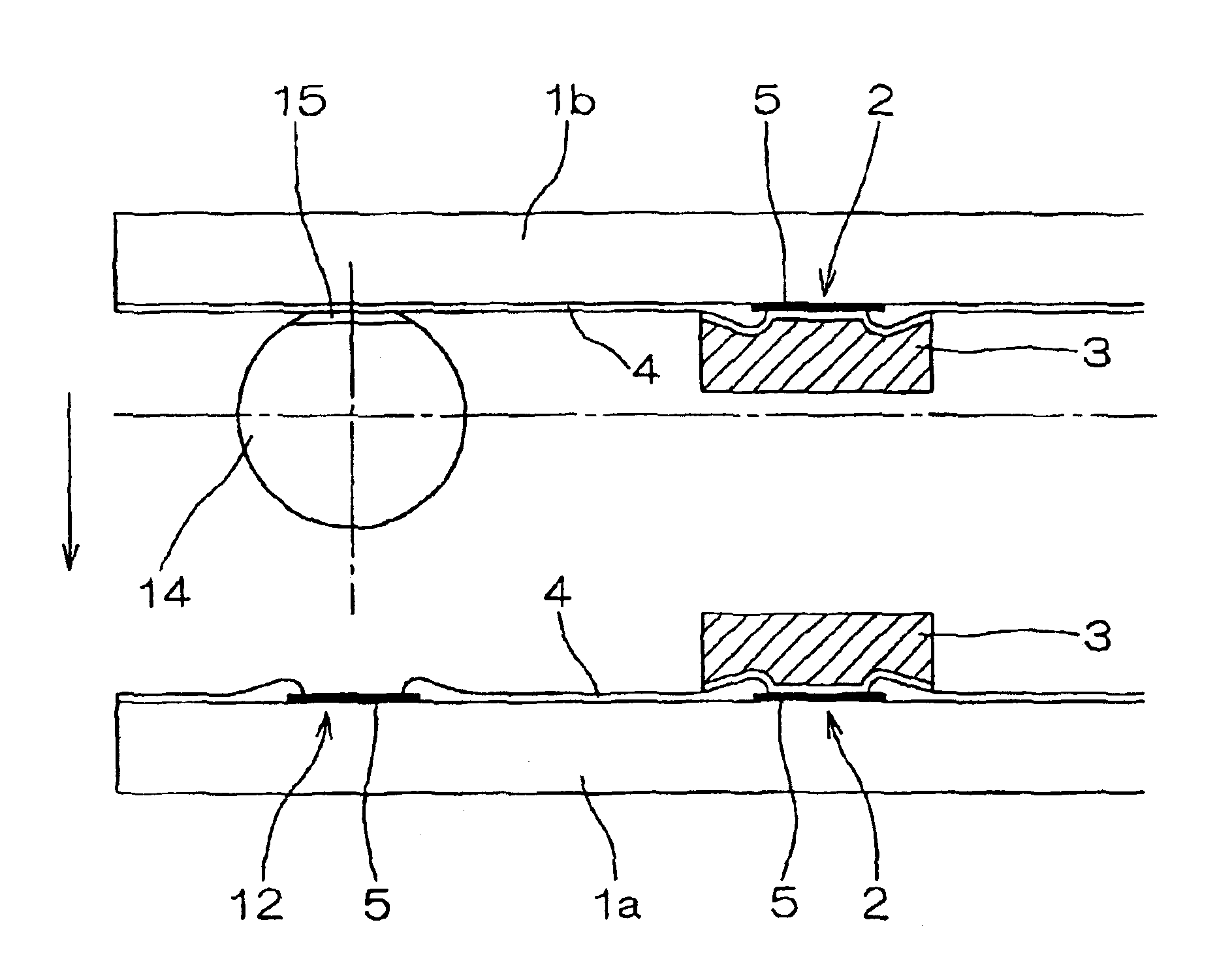 Semiconductor device of chip-on-chip structure