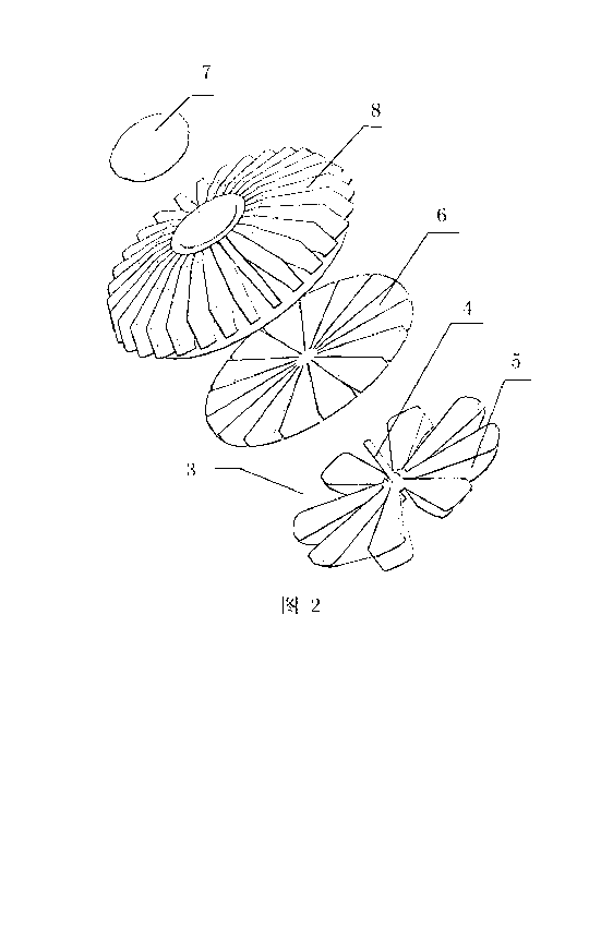 Indoor light emitting diode (LED) lighting device with high light evenness degree