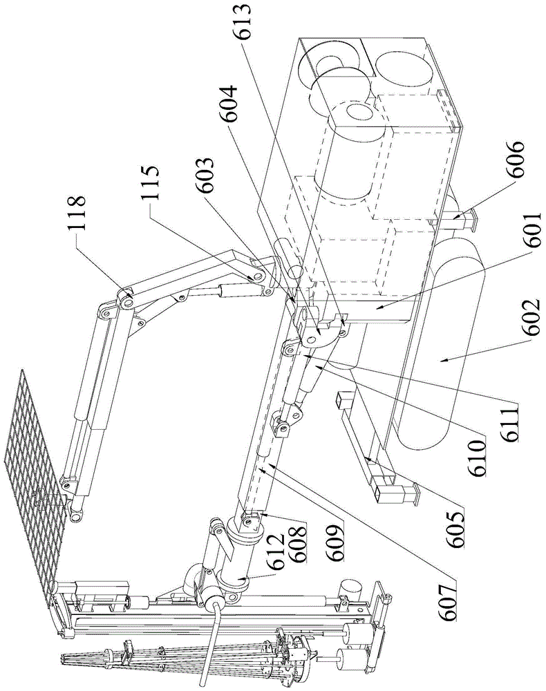 Fully automatic rock bolter for coal mine