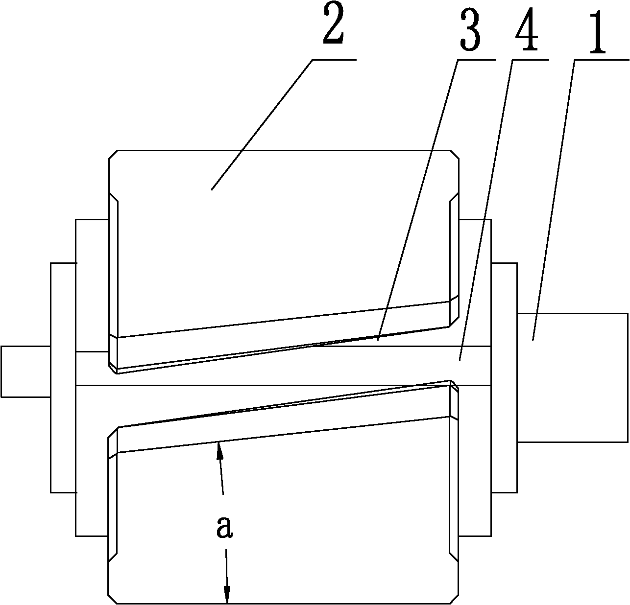 Motor and magnetic shoe