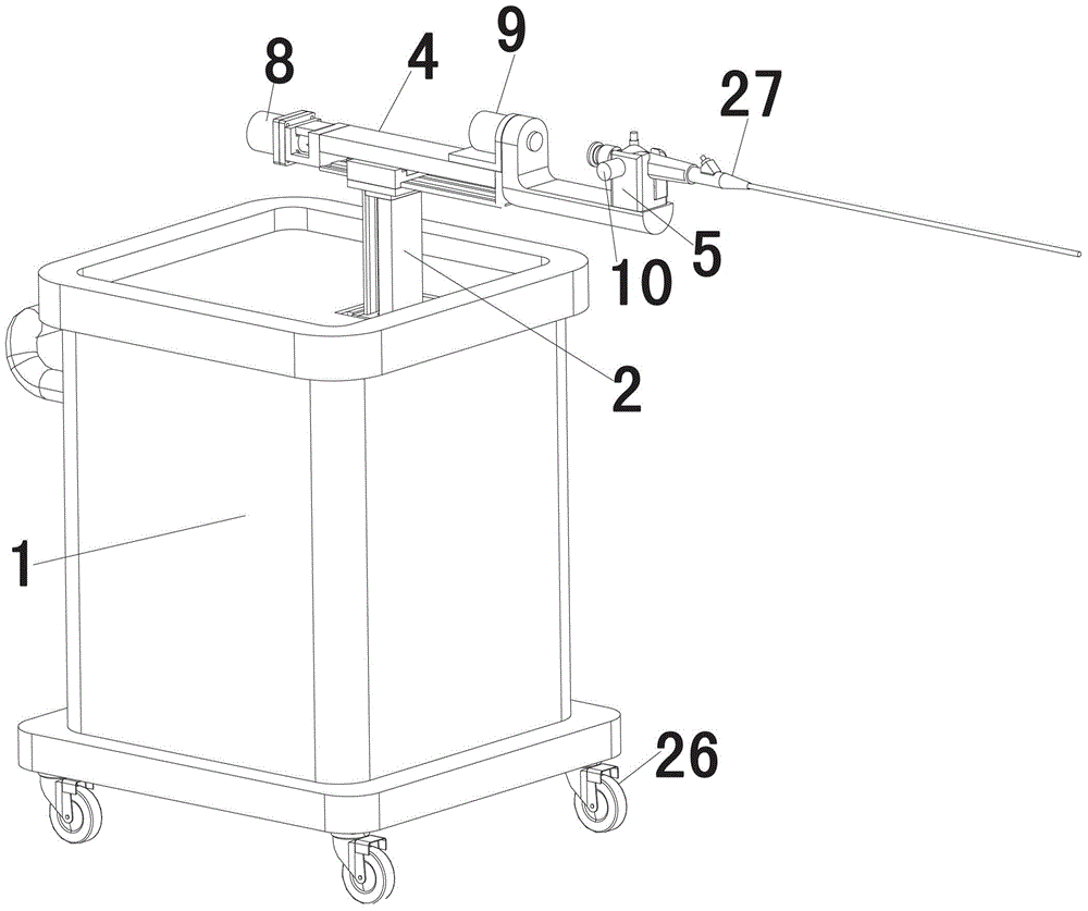 Soft mirror surgery auxiliary manipulator system and control method thereof