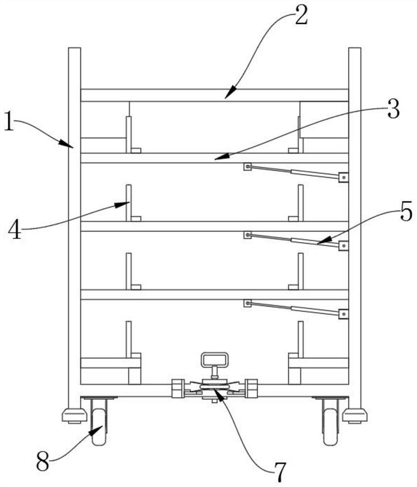 Spoiler transfer working position apparatus