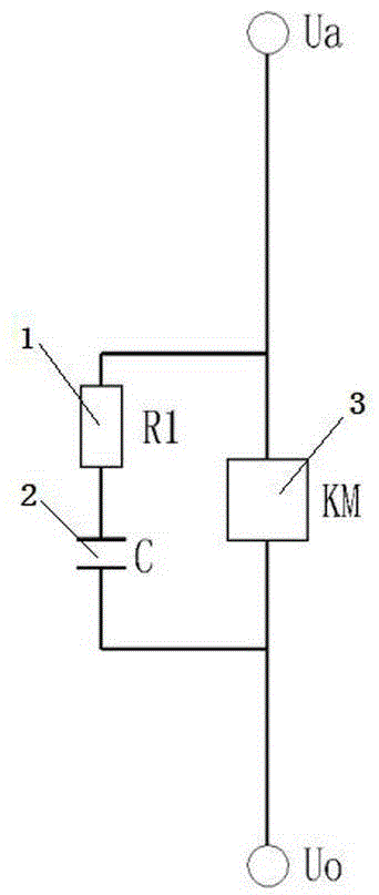 Circuit for eliminating coil surge
