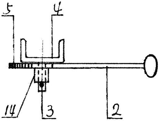 Pedal type anti-falling device of electric vehicle