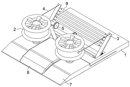 Anti-landslide device for new energy vehicle