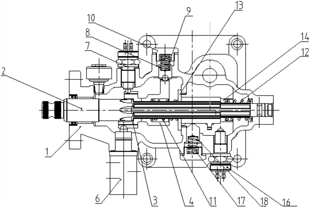 Transmission double-lever control device assembly