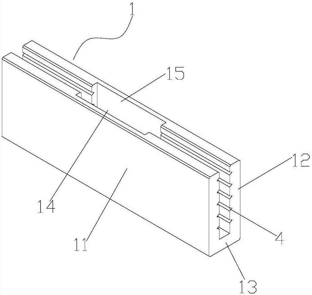 Embedded copper bar connector