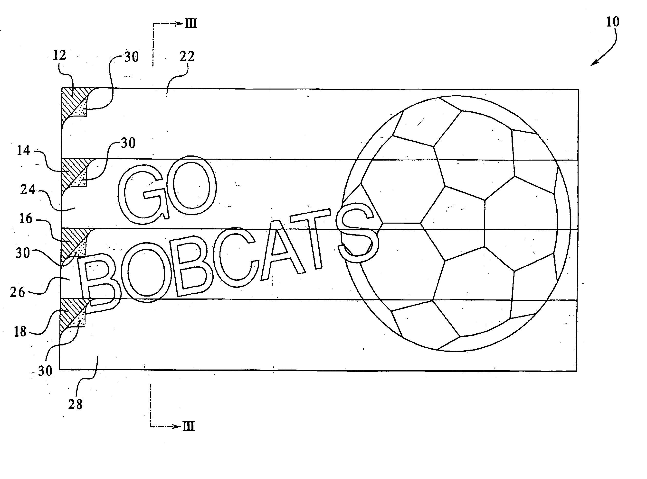 Magnetic image assembly to mount on garage door panels and a system and a method for decorating a garage door