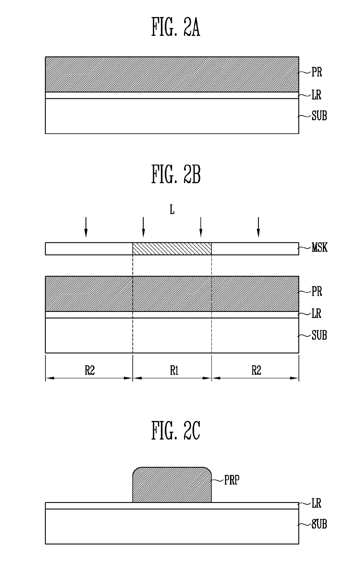 Photoresist stripping apparatus, and methods of stripping photoresist and forming thin film pattern using the same