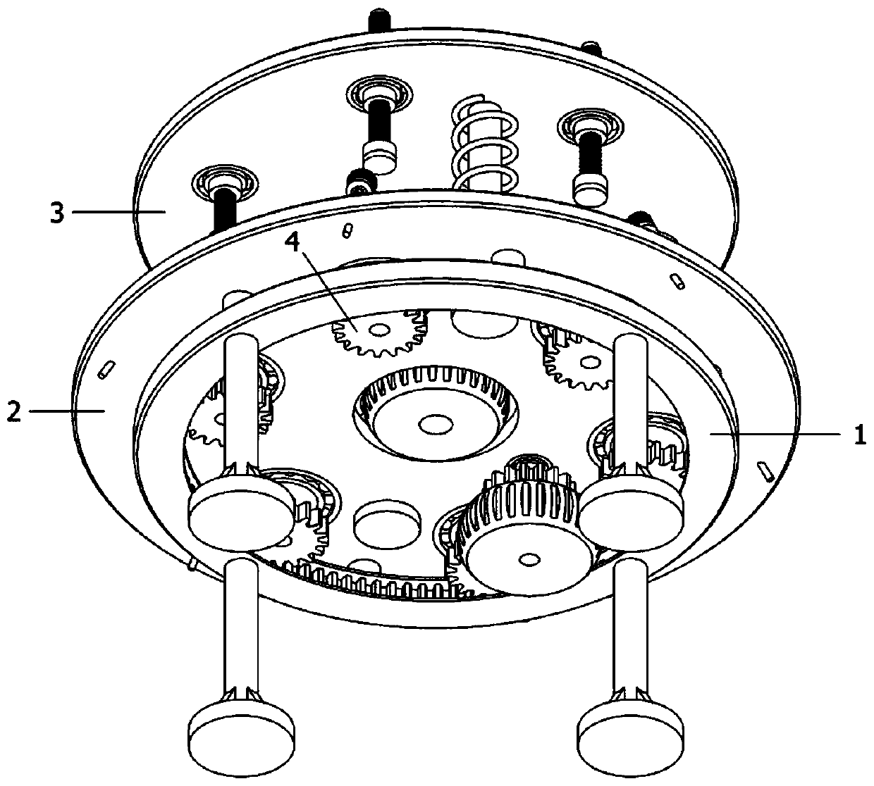Bowl opening polishing mechanism based on ceramic production