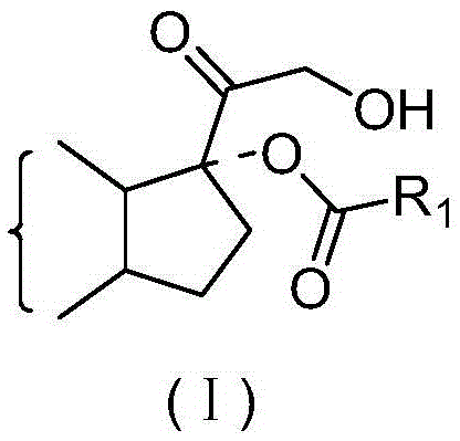 A kind of preparation method of 17α-hydroxy steroid ester