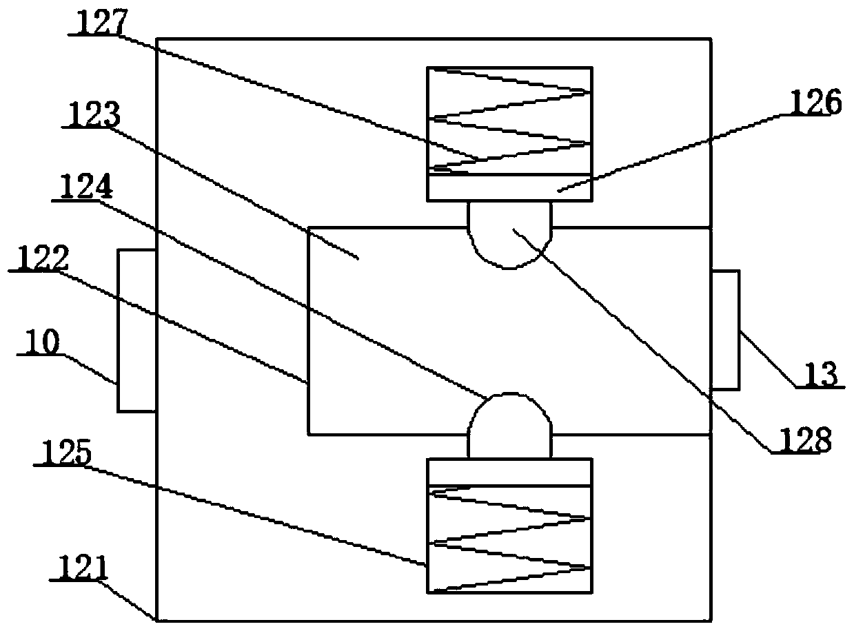 Cable clamping type driving device for cable production