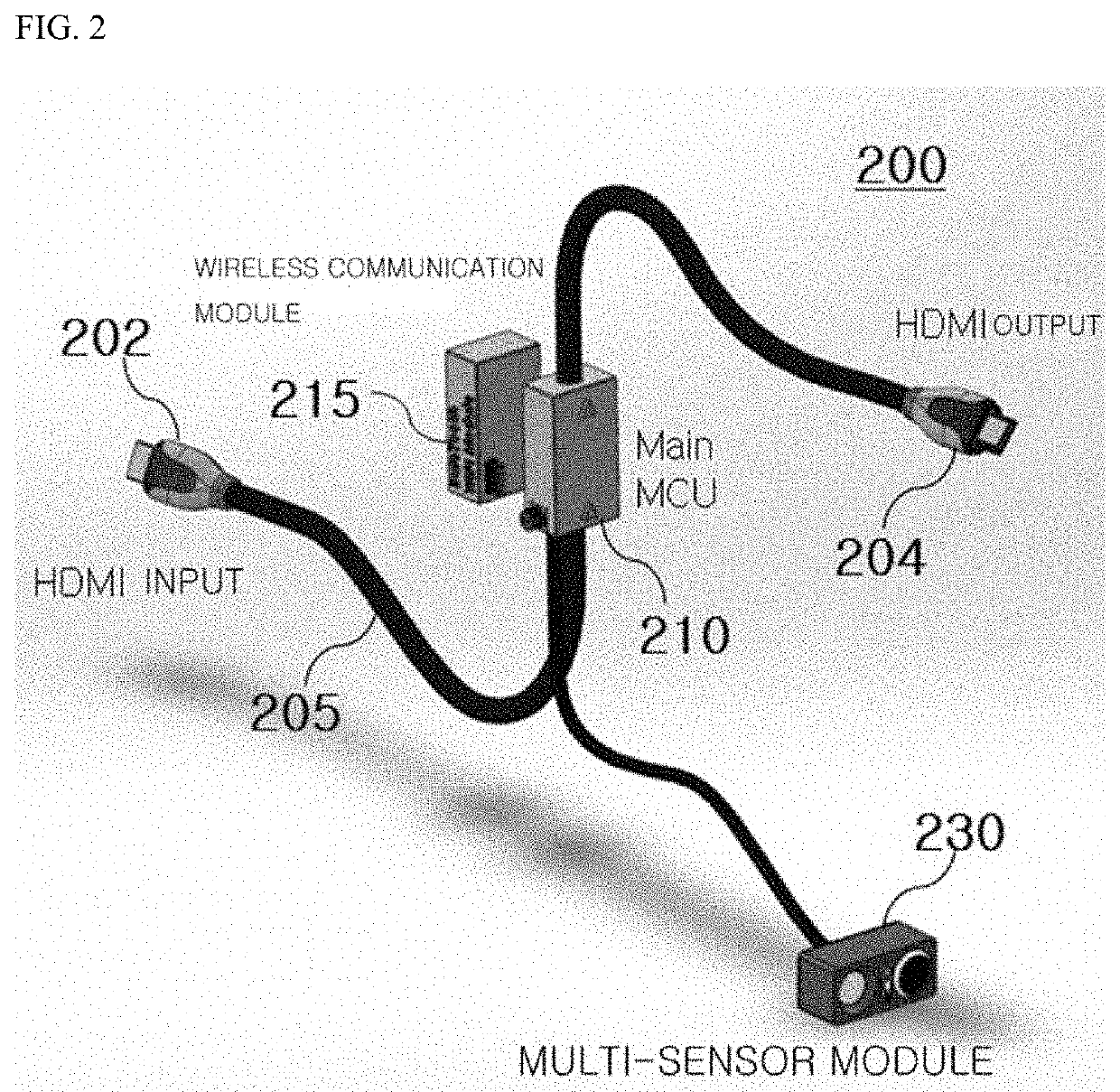 Device for controlling TV viewing, capable of bi-directional video calling