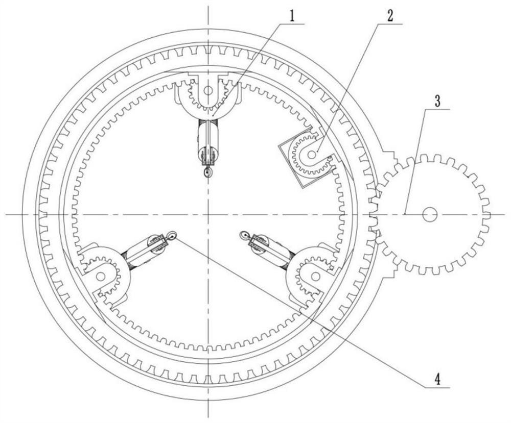 A helical traveling robot with variable diameter outside the pipe