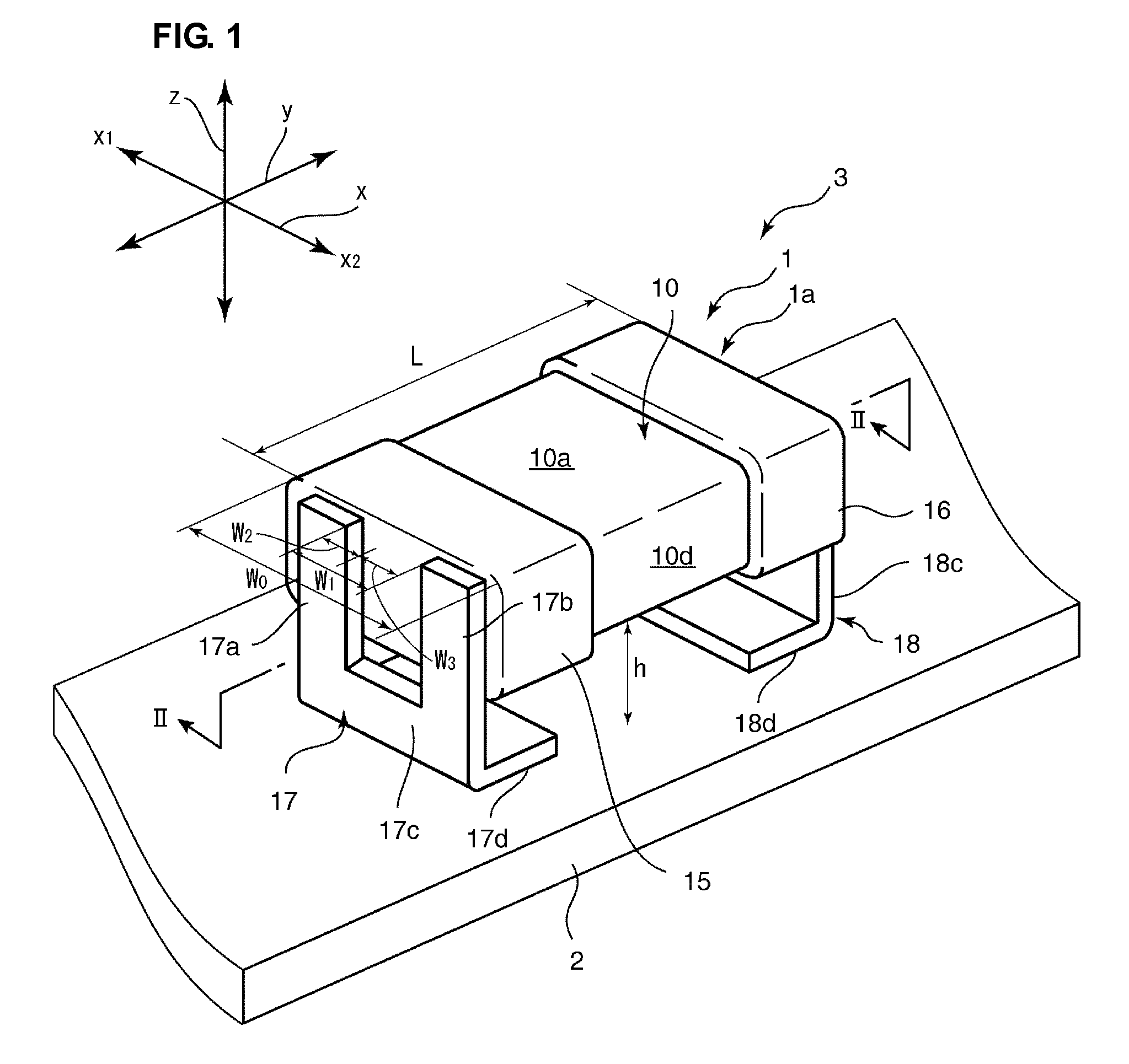 Ceramic capacitor and electronic component including the same
