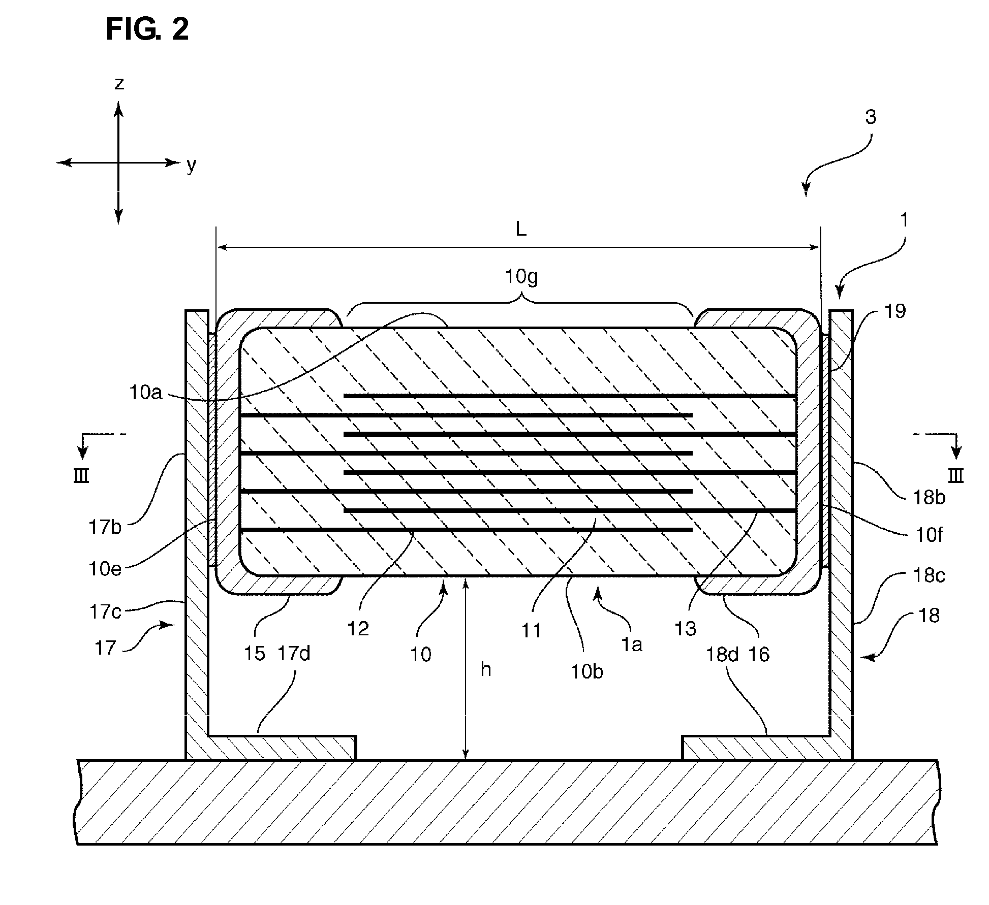 Ceramic capacitor and electronic component including the same