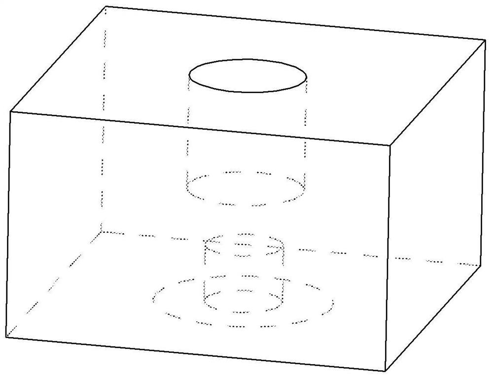 Dielectric filter strong coupling input and output structure