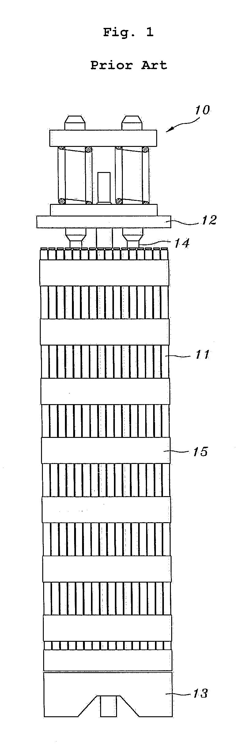 Dual-cooled fuel rod's spacer grids with upper and lower cross-wavy-shape dimple