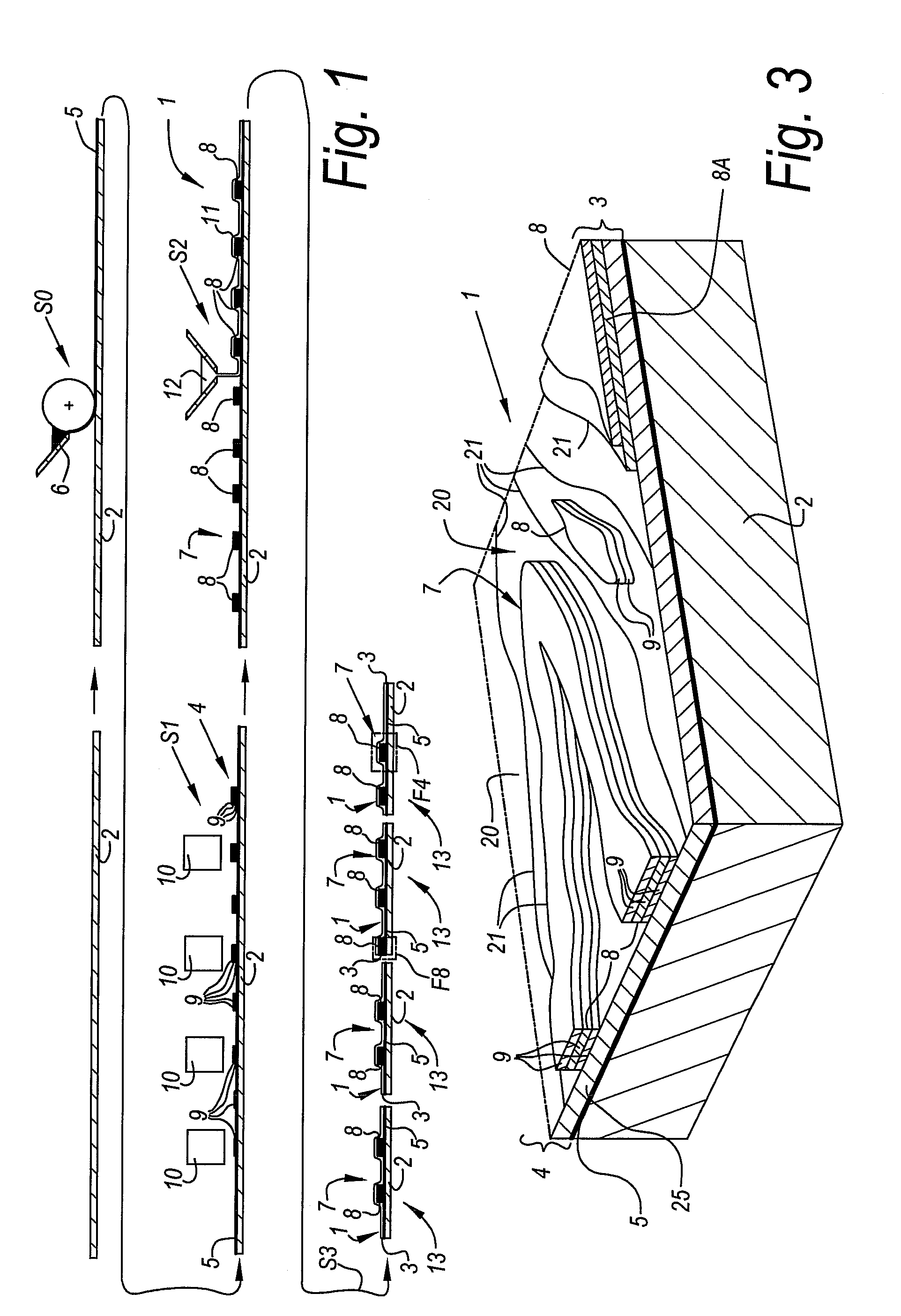 Method for manufacturing coated panels