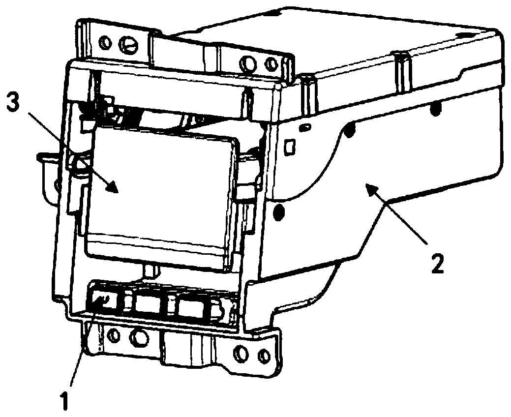 Electric mobile phone support, automobile instrument panel and automobile