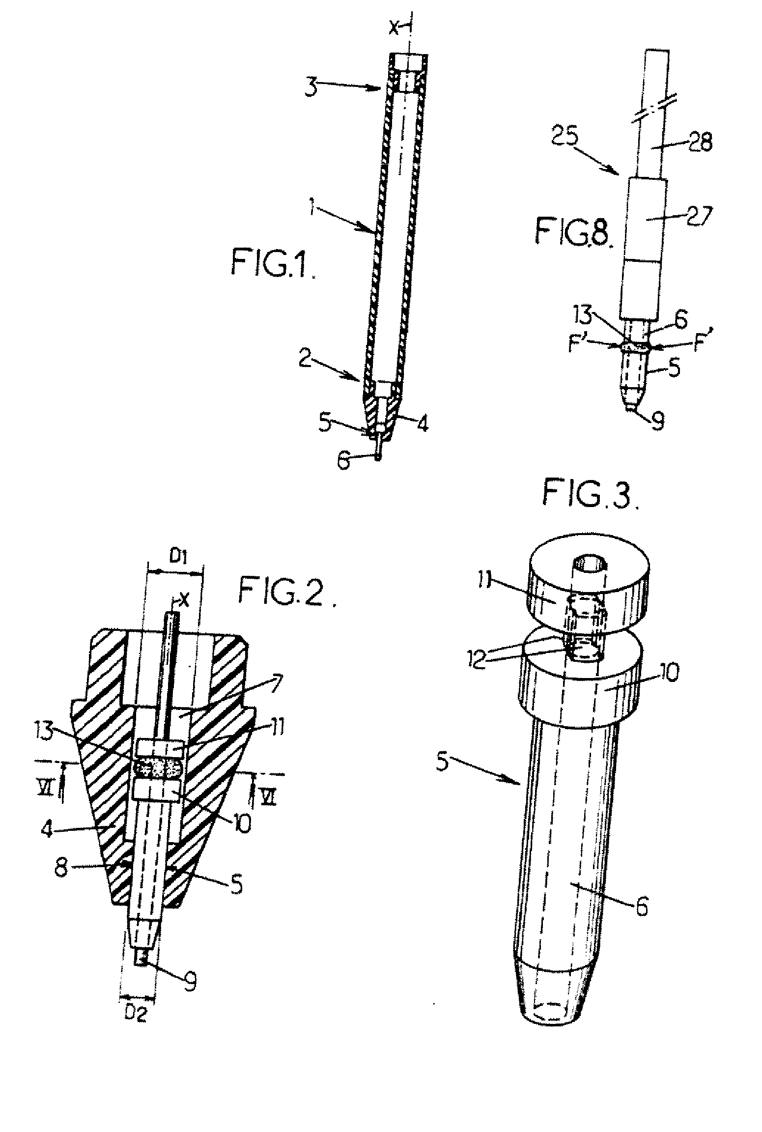 Mechanical pencil comprising a retractable lead guide