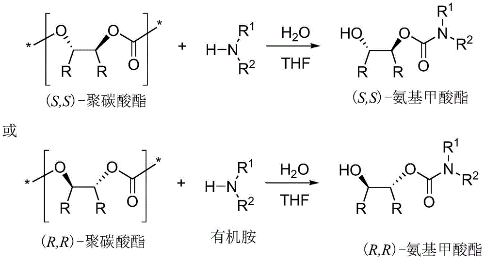 A kind of synthetic method of chiral carbamate and derivative thereof