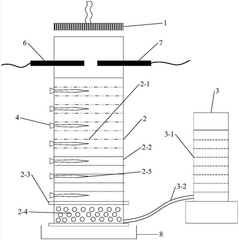 Device for detecting running water type in frozen soil based on tracing technology