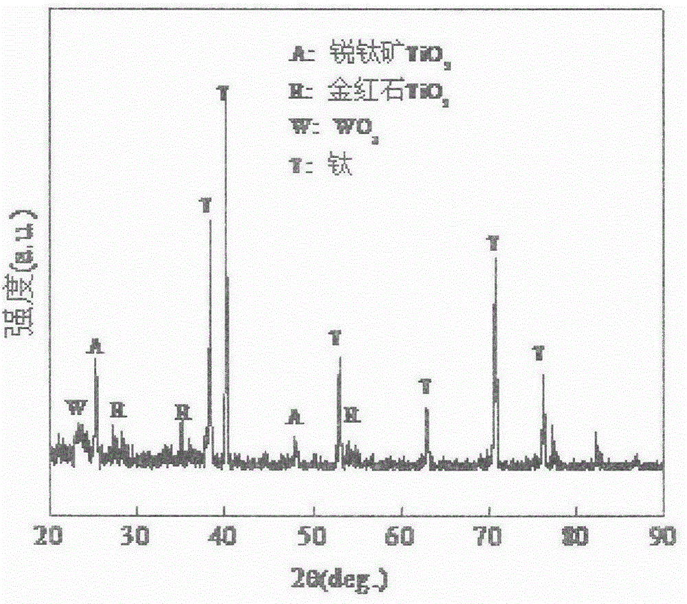 Preparation method of titanium dioxide nanotube array photoelectrode for removing organic pollutants