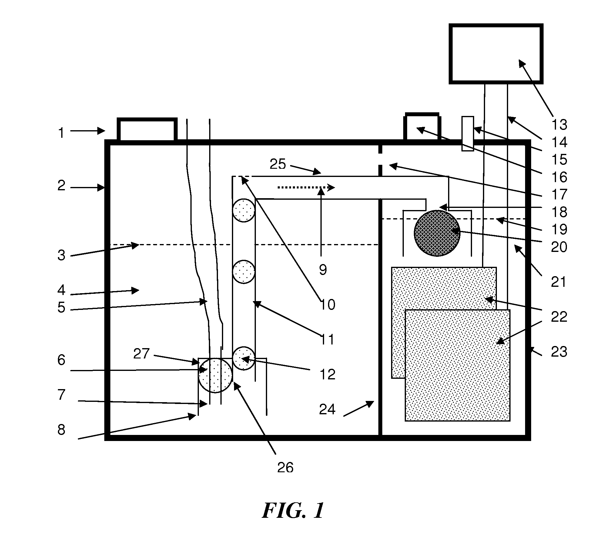 System and Method for Refilling an Electrolyzer Tank from a Water Reservoir