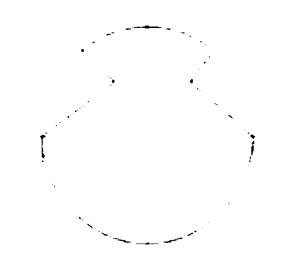 Contact wire wear detection device