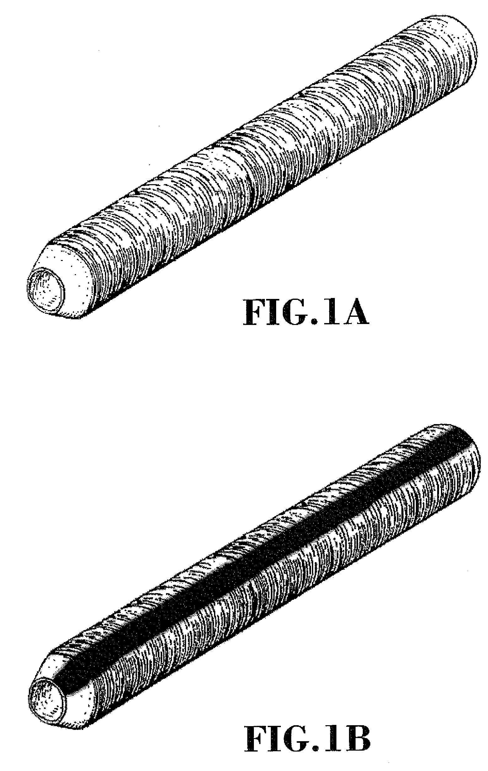 Method for obtaining gut with marks and a meat product with marks, gut and meat products thus obtained