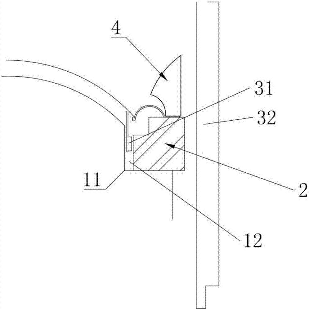 Concentric coordinate radiation magnetic path loudspeaker