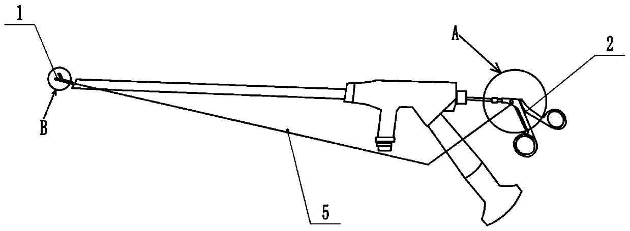 Spinal endoscope hemostatic forceps