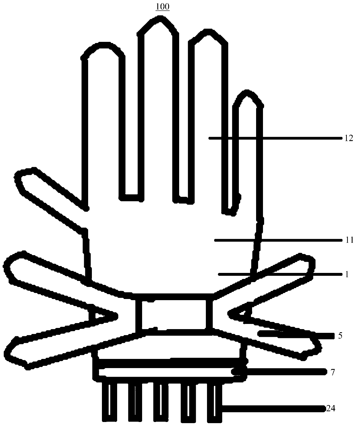 Rehabilitation gloves and hand function rehabilitation equipment
