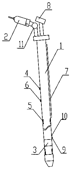 High-voltage electricity examination device