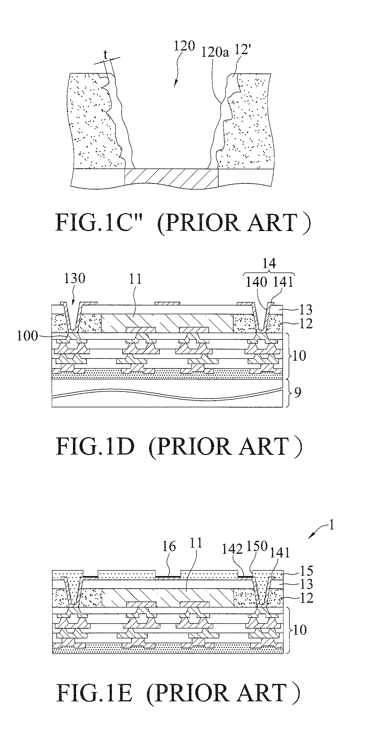 Conductive via structure and fabrication method thereof