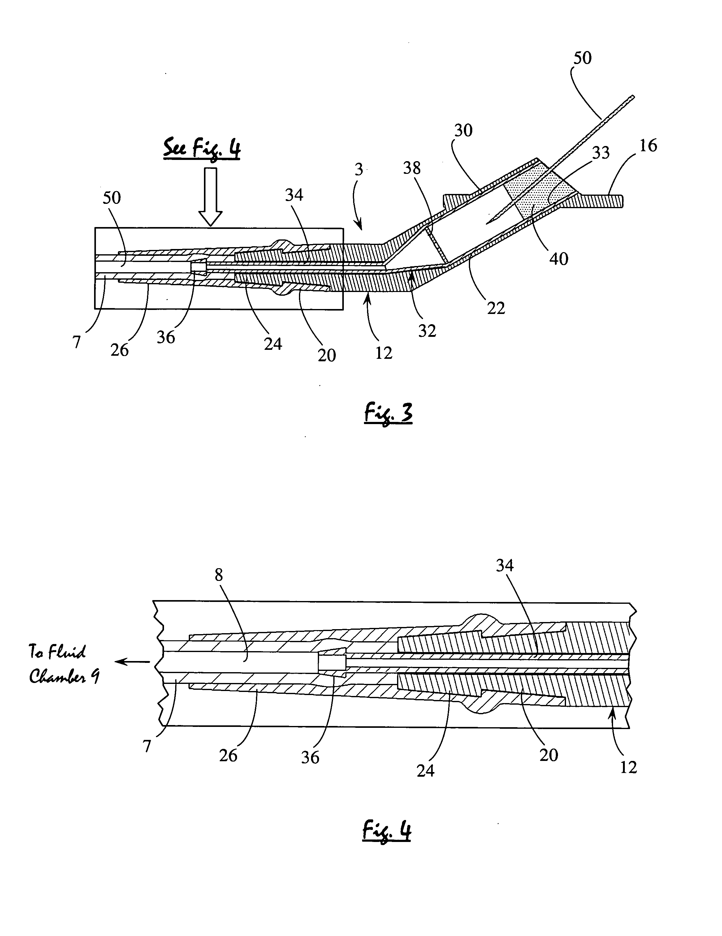 Fluid port for an adjustable gastric banding system