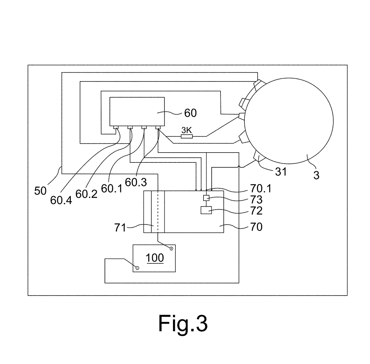 Energizing hydrogenerator