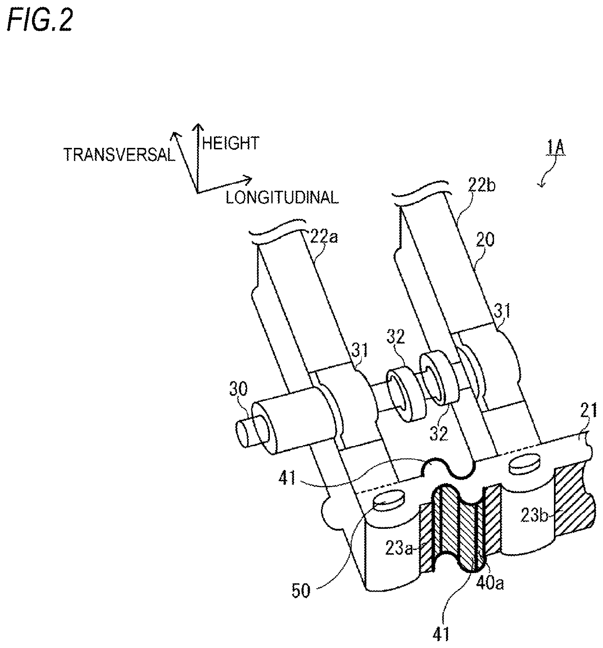 Cylinder head structure for internal combustion engine and internal combustion engine