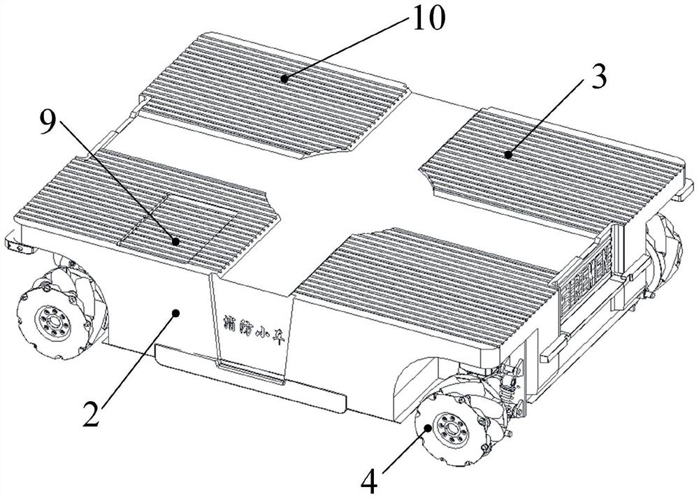 Self-moving transfer robot