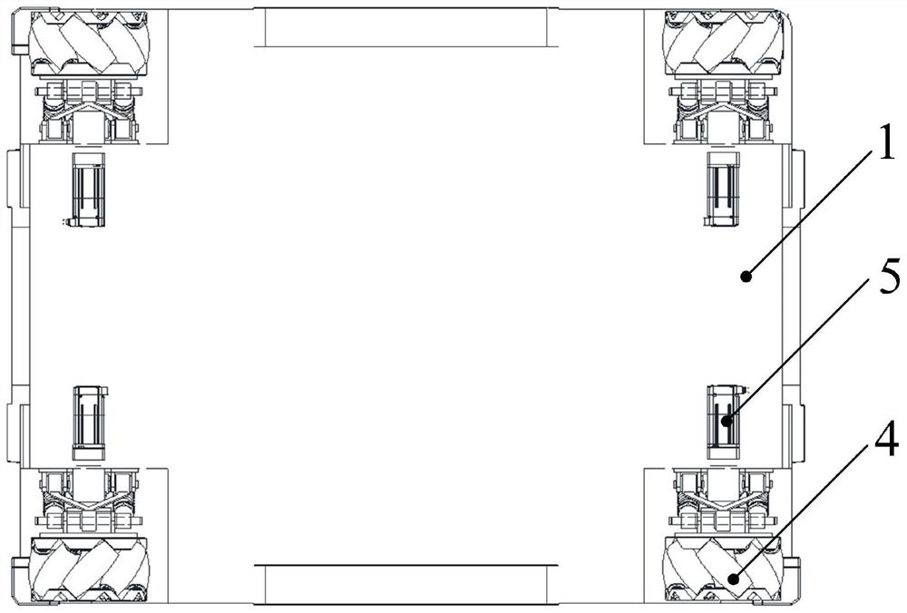 Self-moving transfer robot