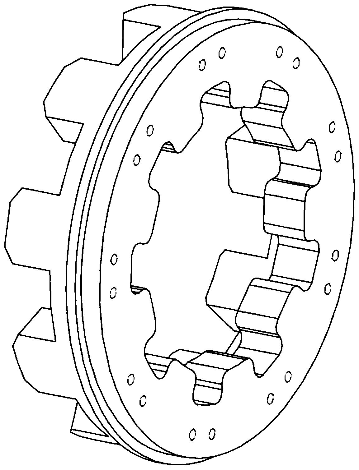 Clutch device and clutch method for steering gear