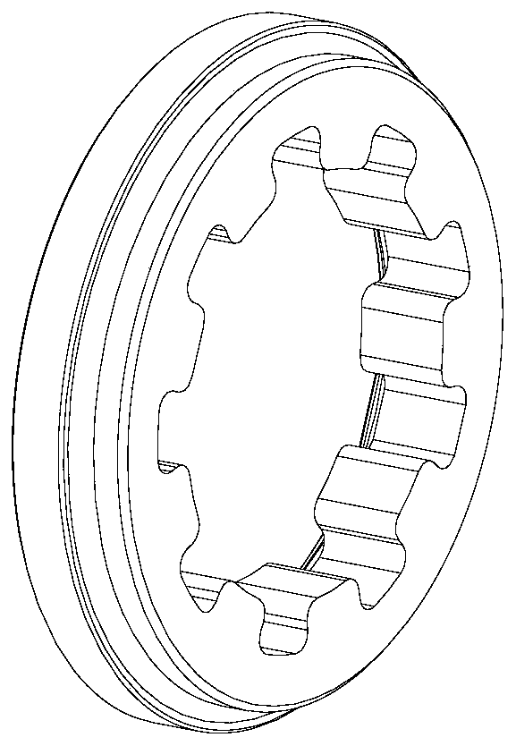 Clutch device and clutch method for steering gear