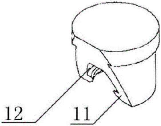 Universal detachable head and using method thereof