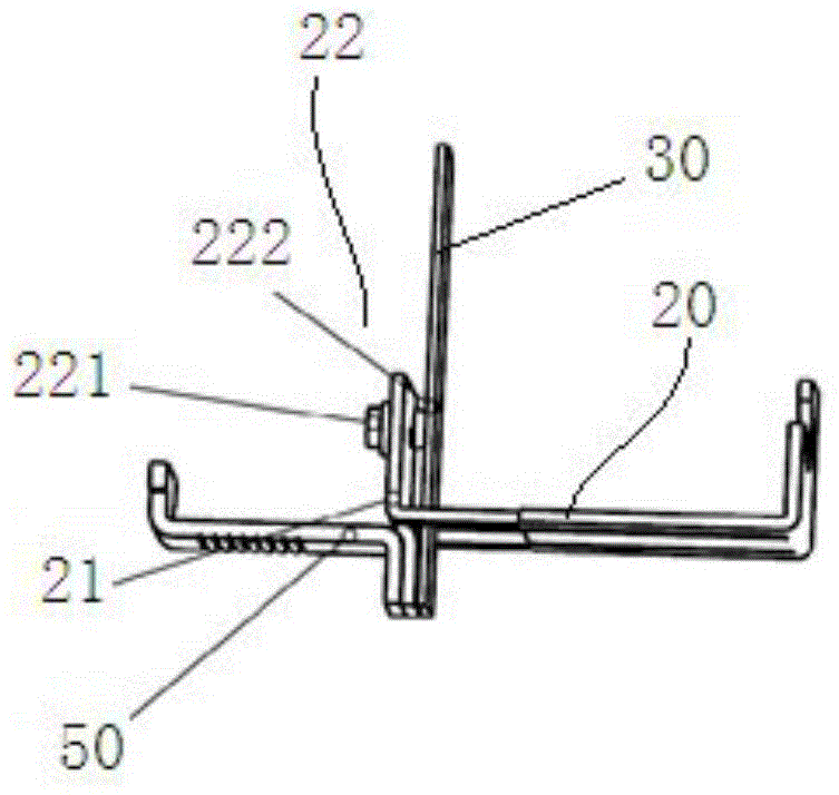 Heat tripping adjusting assembly