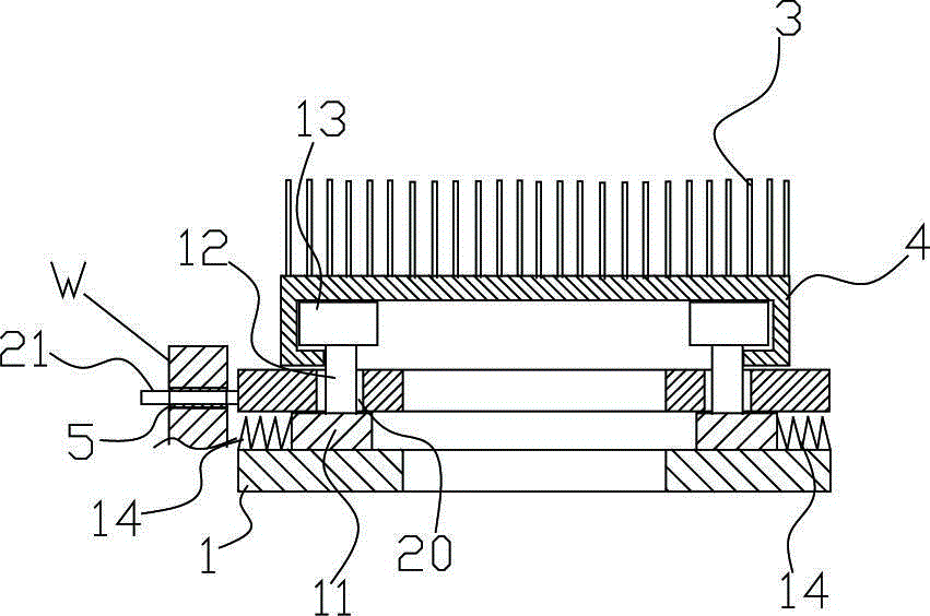 Brush head with adjustable bristle range