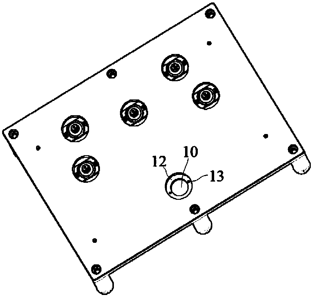 Support jig used for laptop part manufacturing